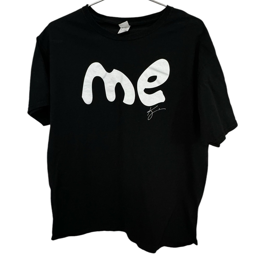 Kevin Tate Motivational ME Signature Black T-Shirt Men’s L MINTY Streetwear